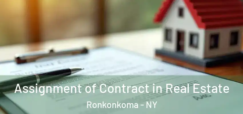  Assignment of Contract in Real Estate Ronkonkoma - NY
